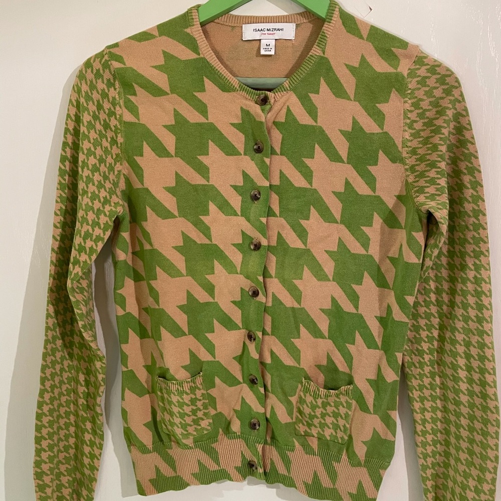 Geometric Patterned Cardigan